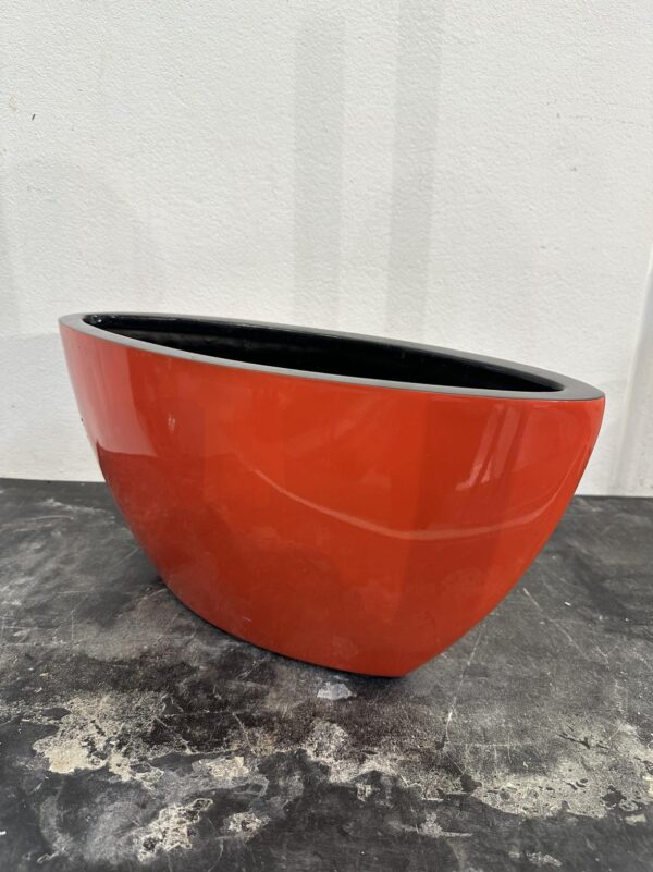 Oval kruka orange